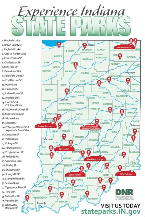 Indiana state park map. Things To Know About Indiana state park map. 